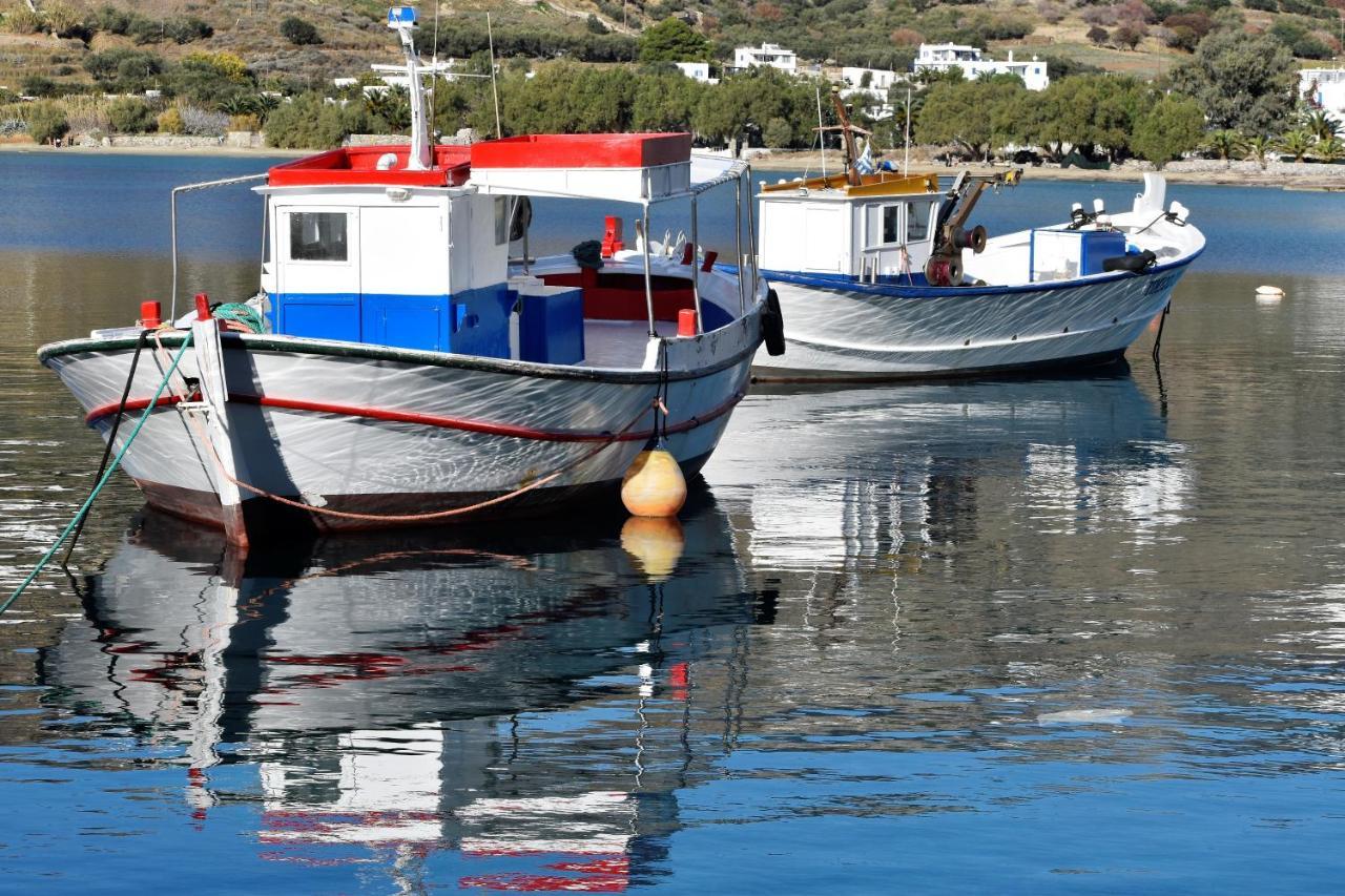 Angeliki Pension Katápola Exteriér fotografie