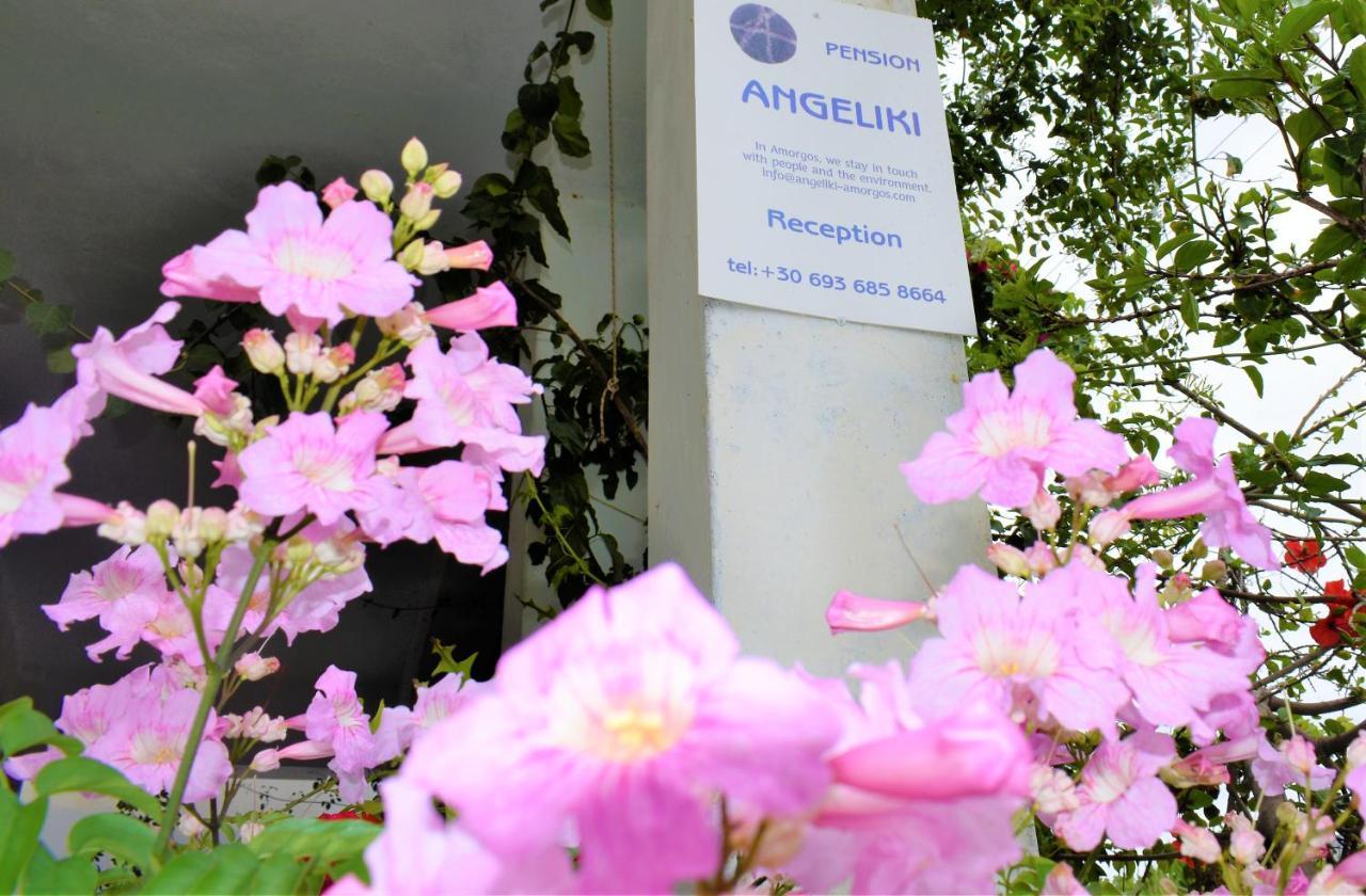 Angeliki Pension Katápola Exteriér fotografie
